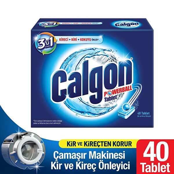 CALGON KİREÇ ÖN. TABLET NO1 40 LI